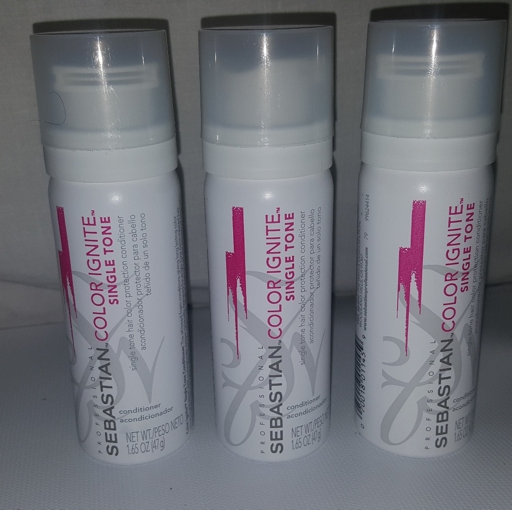 Sebastian Salon Color Ignite hair Conditioner! x 3